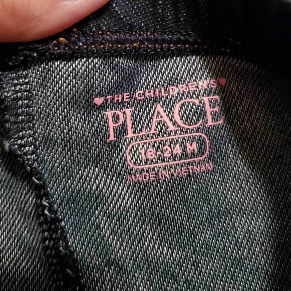 💜 Baby girl denim style legging pants 18 months - Picture 3 of 3